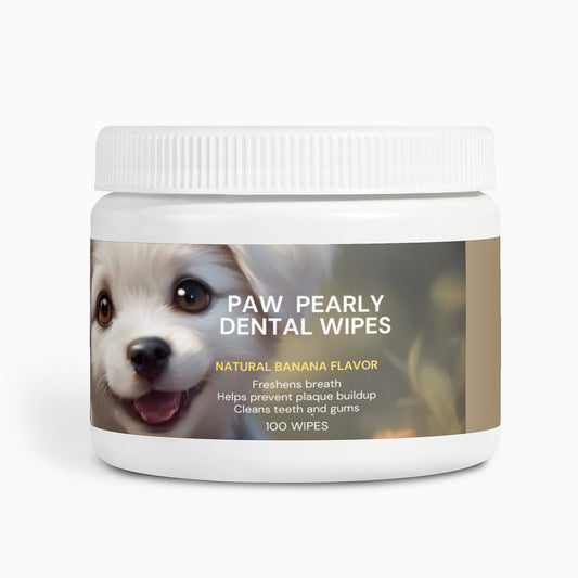 PAW PEARLY DENTAL WIPES
