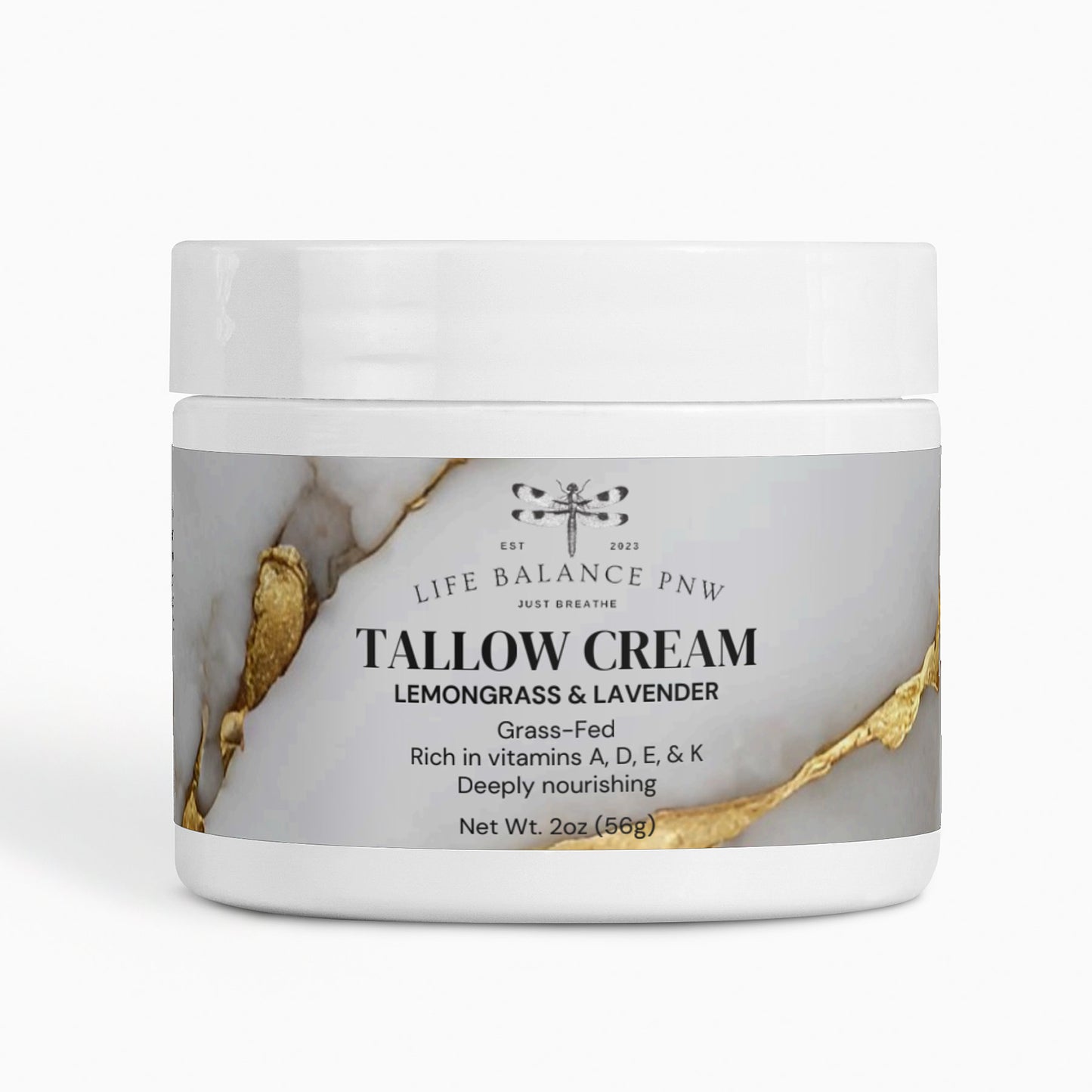 Tallow Cream Lemongrass & Lavender
